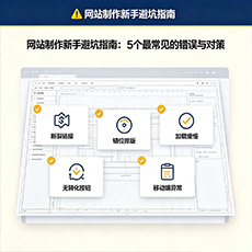 滨州建站-网站制作新手避坑指南：5个最常见的错误与对策