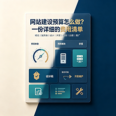 滨州建站-网站建设预算怎么做？一份详细的费用清单