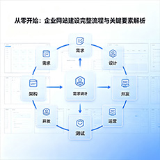 惠民建站-从零开始：企业网站建设完整流程与关键要素解析