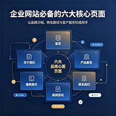 滨州建站-企业网站必备的六大核心页面