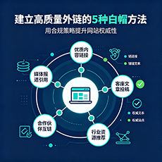 滨州建站-建立高质量外链的5种白帽方法